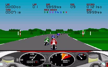 RVF Honda screen shot game playing